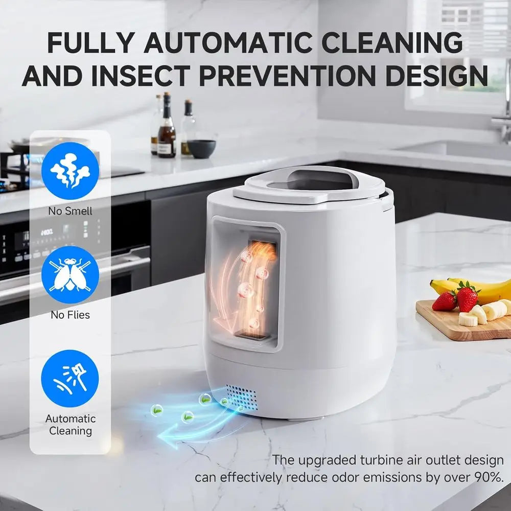 Compact Smart Electric Kitchen Recycler