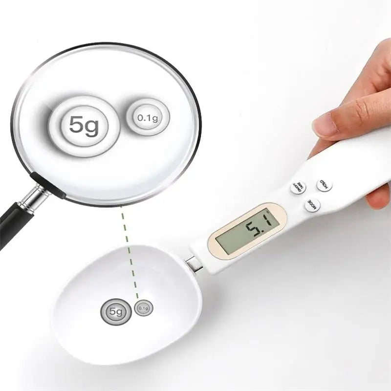 Precision Adjustable Kitchen Weighing Spoon Scale