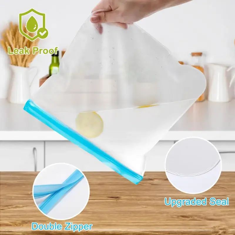 ToughSeal Reusable Food Storage Bags
