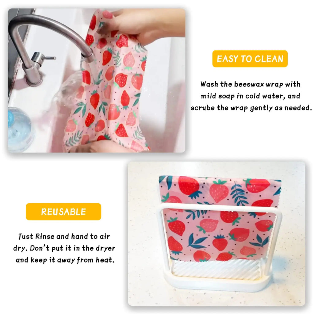 SunnyWrap Organic Beeswax Set