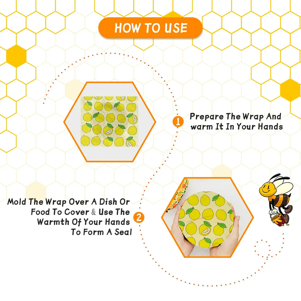 SunnyWrap Organic Beeswax Set