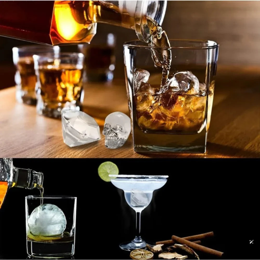 Ice Forge Silicone Whiskey Molds