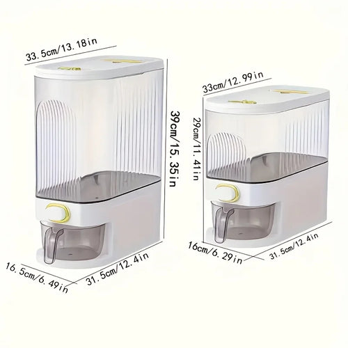 EasyMeasure Kitchen Rice Storage Station