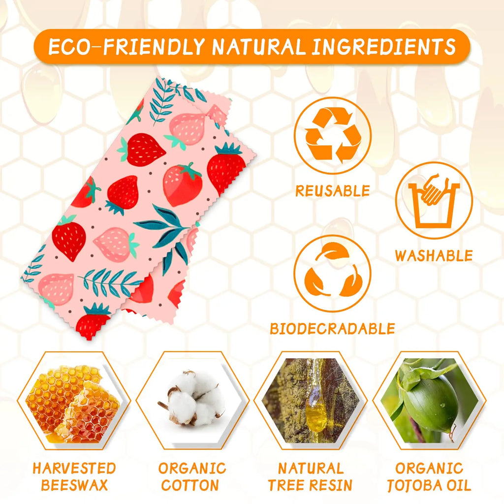 SunnyWrap Organic Beeswax Set